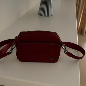 Lululemon Athletica Men's Deep Red Belt Bag